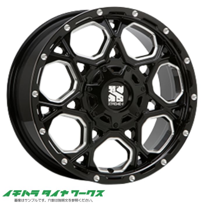 Rakuten - 【新品ホイール 1本（交換、補修用）】MLJ XTREME-J XJ06 16インチ 7J 5H-100 法人宛て送料無料
