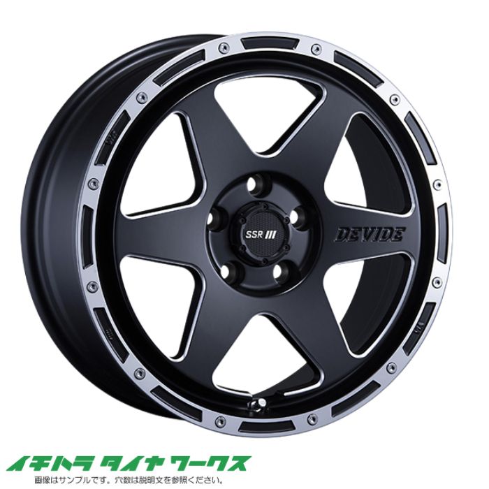 Rakuten - 【新品ホイール 4本セット商品】SSR ディバイドTR-6 14インチ 4.5J 4H-100 法人宛て送料無料