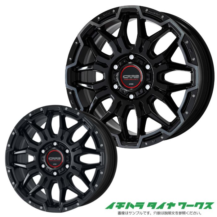 Rakuten - 【新品ホイール 4本セット商品】WORK CRAG LCG 18インチ 8J 6H-139.7 法人宛て送料無料