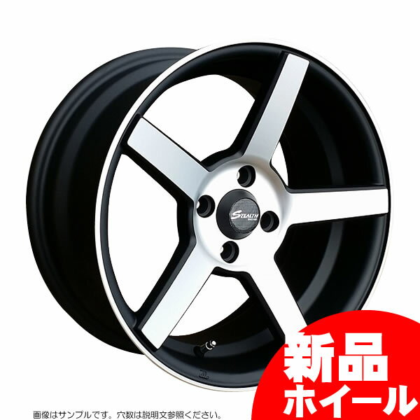 ステルスレーシング スペック01 15インチ 4H100 7J +30 4本 ステルスレーシング スペック01 15インチ 4H100 7J +30 4本