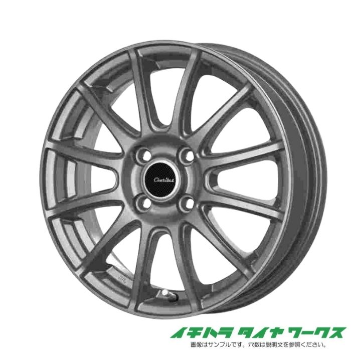 【新品ホイール 1本（交換、補修用）】テクノピア カリテスS12 16インチ 6J 4H-100 法人宛て送料無料