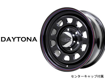 【タイヤ・ホイール 4本セット】デイトナ ブラック◆215/60R17 輸入タイヤ◆17インチ 6.5J+38 6H-139.7◆タイヤ・ホイール 新品4本（1台分）セット