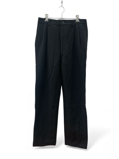 Rakuten - COMME de GARCONS HOMME/コムデギャルソン オム/ウール/スラックス/ブラック/Mサイズ/98AW/田中オム/FC3282