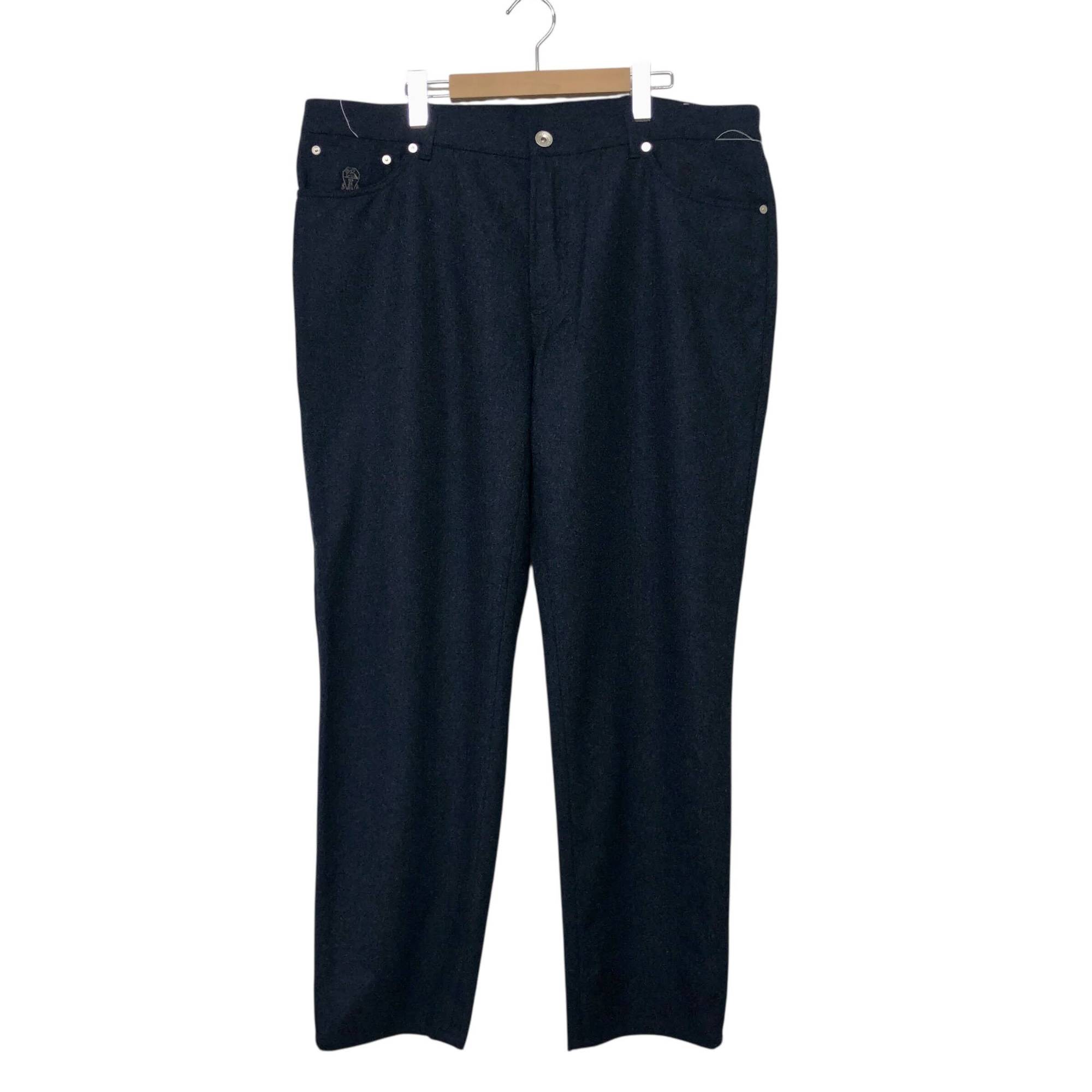 Rakuten - 未使用タグ付/BRUNELLO CUCINELLI/ブルネロクチネリ/スラックス/ネイビー/サイズ56/メンズ/RS0017
