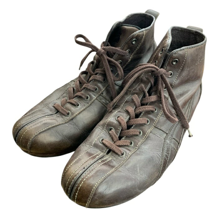 onitsukataiger/オニツカタイガー/ハイカット/ボウリングシューズ/ブラウン/26.5cm/メンズ/FE0018