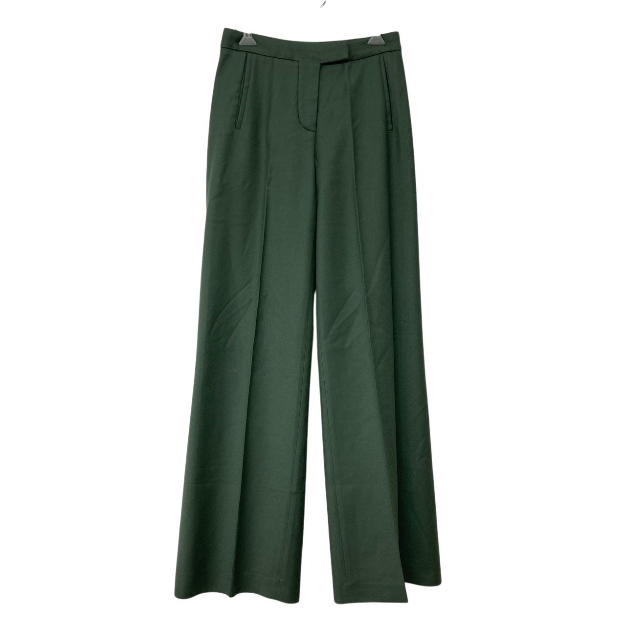 Rakuten - Alexander McQUEEN/アレキサンダーマックイーン/90S/バスストップ期/ウール/ワイドスラックス/サイズ38/グリーン/レディース/RS0224