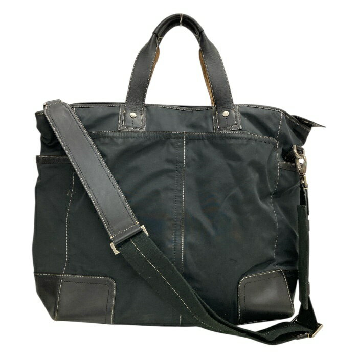 Rakuten - COACH/コーチ/2WAYバッグ/ショルダーバッグ/レザー×キャンバス/ブラック/F70034/メンズ/FB4184