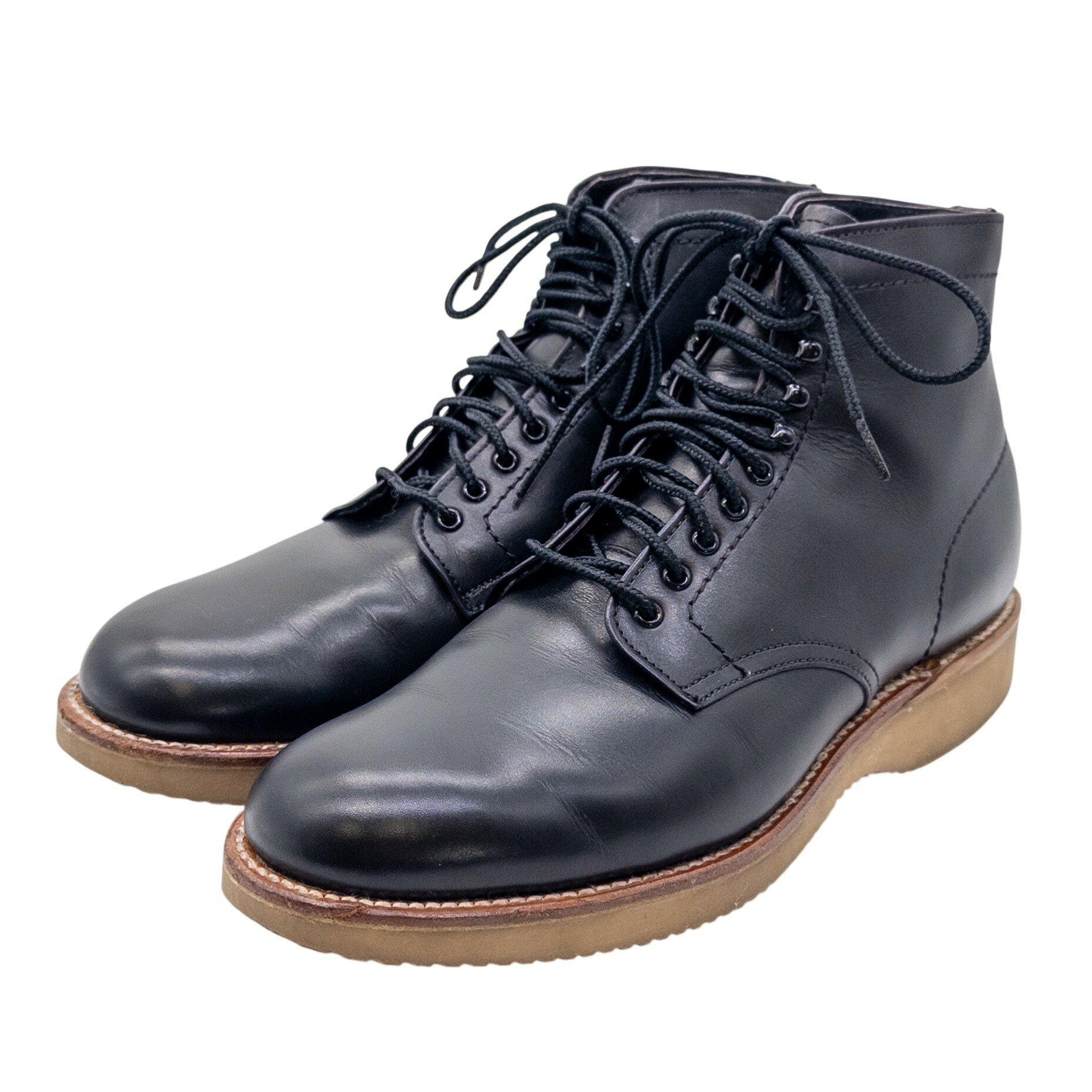 美品/Alden/オールデン/4593H/プレーントゥブーツ/カーフ/サイズ6 1/2/メンズ/レディース/ビジネスシューズ/RS0456