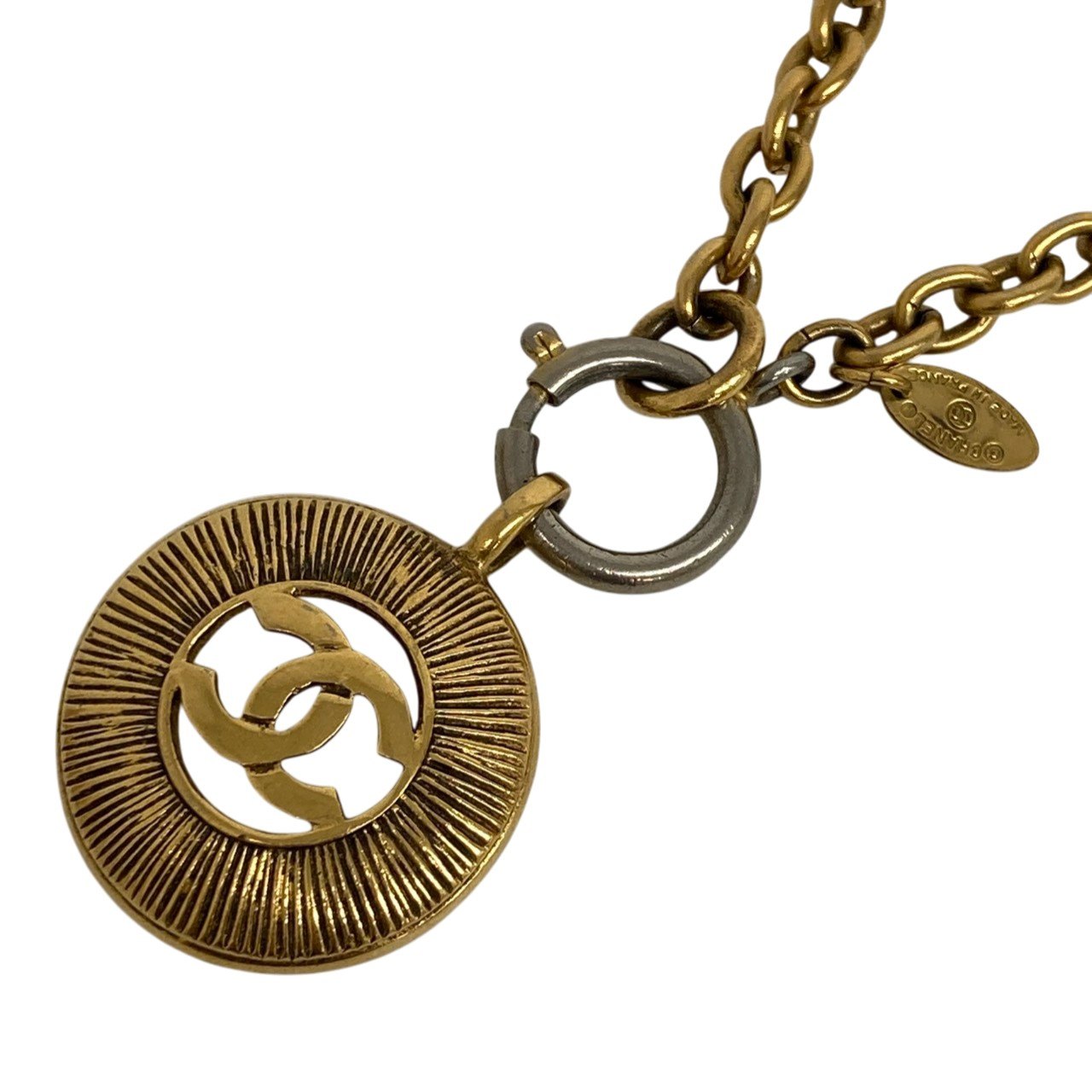 Rakuten - CHANEL/シャネル/ラウンド/ココマーク/ヴィンテージ/チェーン/ネックレス/ゴールドカラー/レディース/RS0493