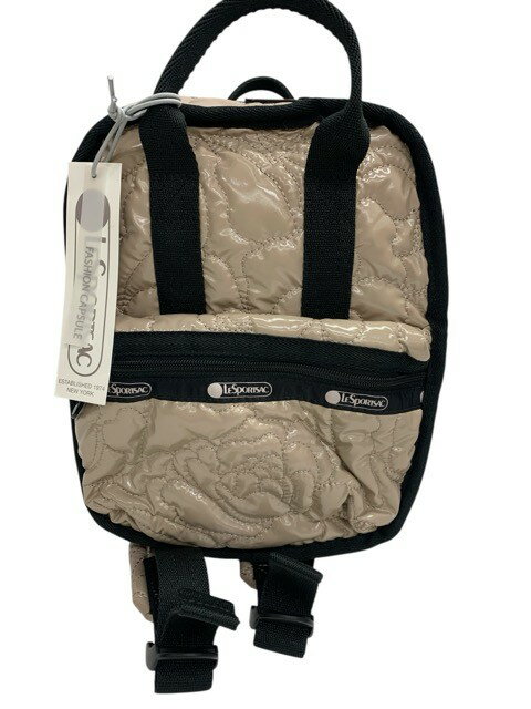Rakuten - 未使用/タグ付き/LeSportsac/レスポートサック/キルティング/バックパック/ベージュ/レディース/FD0147