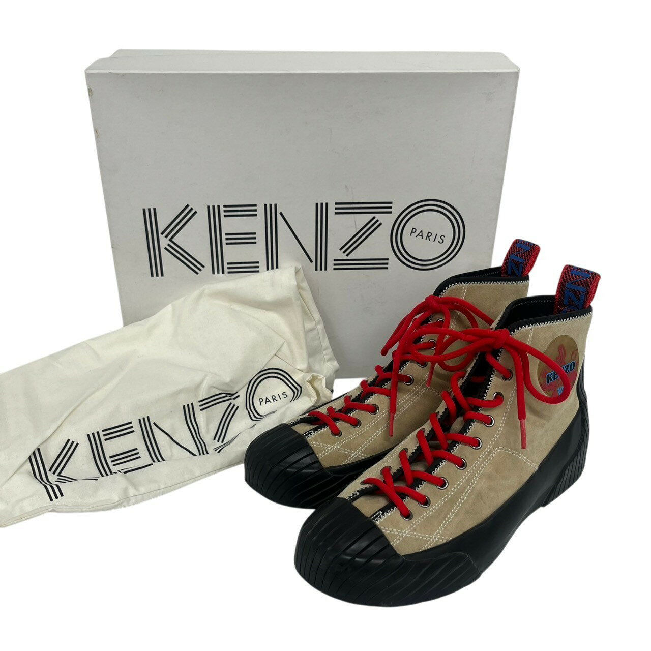KENZO スニーカー Inka ホワイト/グレー/ブラック 最終値下げです。 KENZO スニーカー Inka ホワイト/グレー/ブラック 最終値下げです