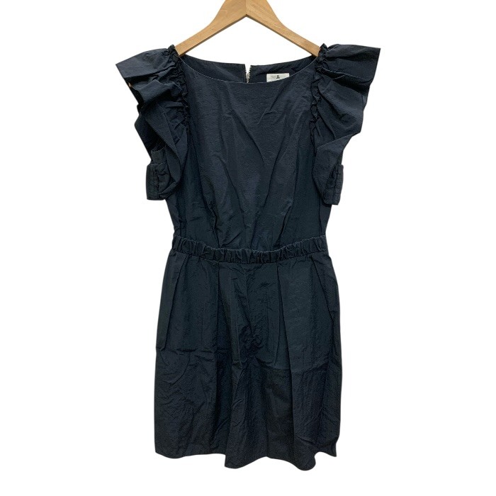 Rakuten - lanvin/ランバン/フリルワンピース/ネイビー/サイズ38/レディース/FE0149