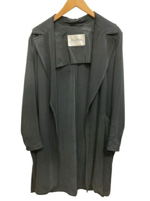 Rakuten - Max Mara/マックスマーラ/ライトコート/ブラック/レディース/サイズ38/FD0195