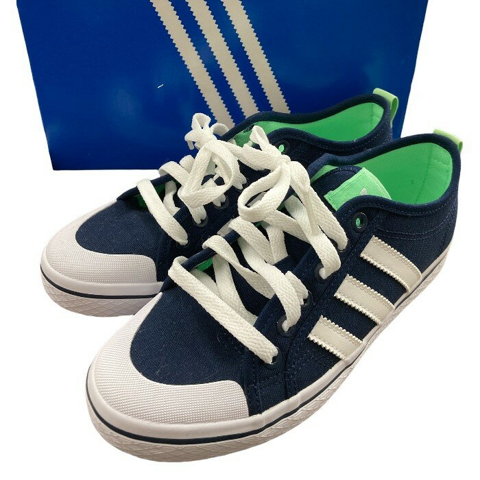 未使用品/adidas/アディダス/ハニーロー/スニーカー/サイズ23cm/ネイビー×グリーン/レディース/FE0170
