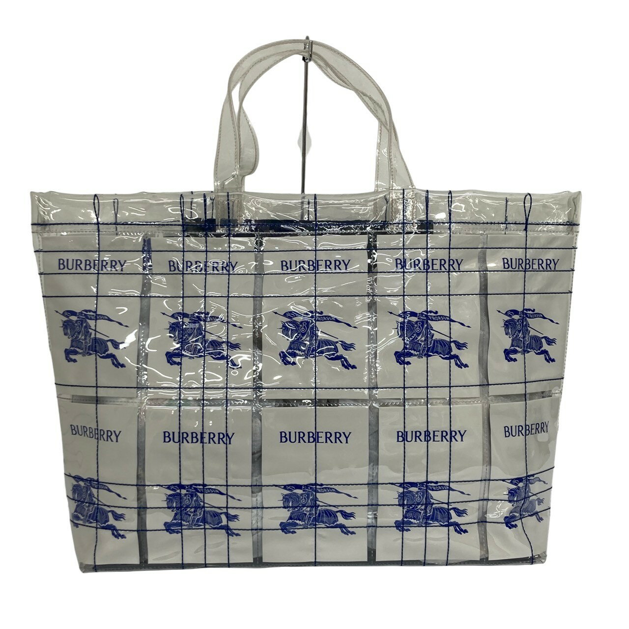 BURBERRY/バーバリー/プローサム/トートバッグ/クリアビニール/メンズ/RS0896