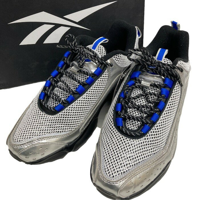 未使用タグ付き/reebok/リーボック/スニーカー/EG7752/サイズ26.5cm/シルバー×ブラック×ブルー/メンズ/FE0186