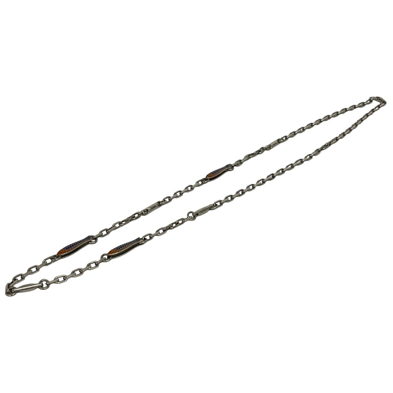 Rakuten - GUCCI/グッチ/ヴィンテージ/925シルバー/魚モチーフ/ネクッレス/RS0982