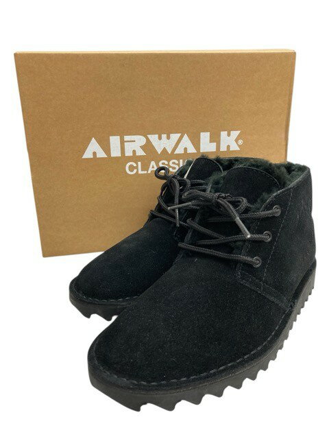 AIRWALK/エアウォーク/N.HOOLYWOOD/エヌハリウッド/チャッカブーツ/AWK-DB-SP-002/サイズ26cm/内ボア/ブラック/箱有/FG0084