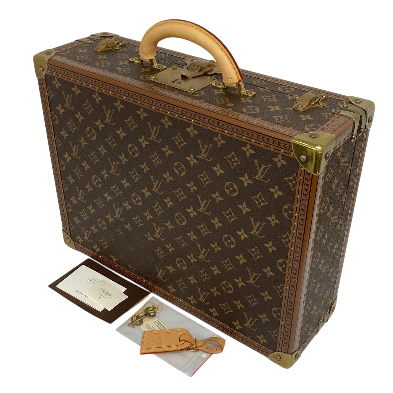 Rakuten - 美品/LOUIS VUITTON/ルイ ヴィトン/モノグラム/コトヴィル45/トランクケース/M21423/ヴィンテージ/RS1037