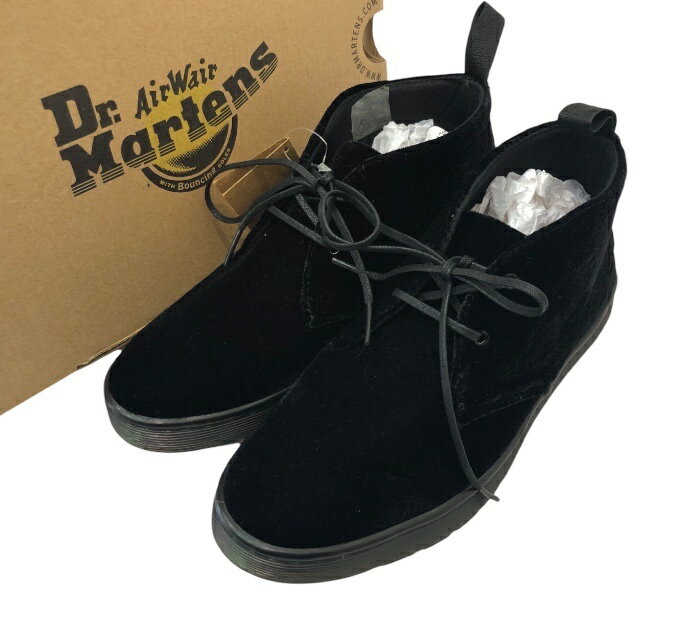 Rakuten - 未使用 タグ付き/Dr.Martens ドクターマーチン/ベロアチャッカブーツ/サイズUK4 約23cm/ブラック/レディース/FB3514