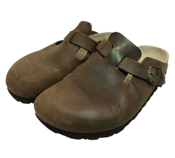 Rakuten - BIRKEN STOCK/ビルケンシュトック/ボストン/スウェード/サンダル/サイズ22.5cm/ブラウン/レディース/FB3589