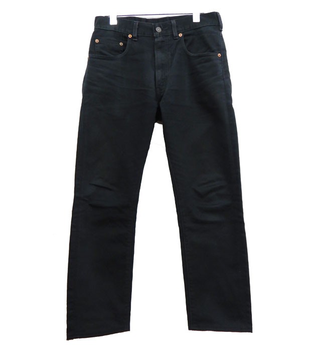 Rakuten - Levi's/リーバイス/519/デニムパンツ/W29/黒/ブラック/5186-0030/トルコ製/FB2077