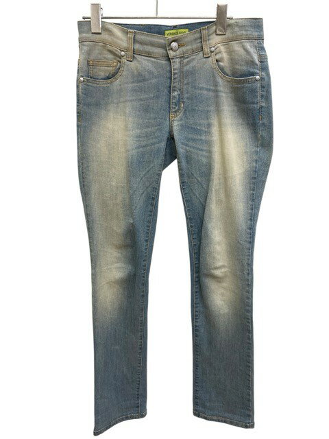Rakuten - VERSACE JEANS/ヴェルサーチジーンズ/ストレートデニムパンツ/サイズ26/FG0149