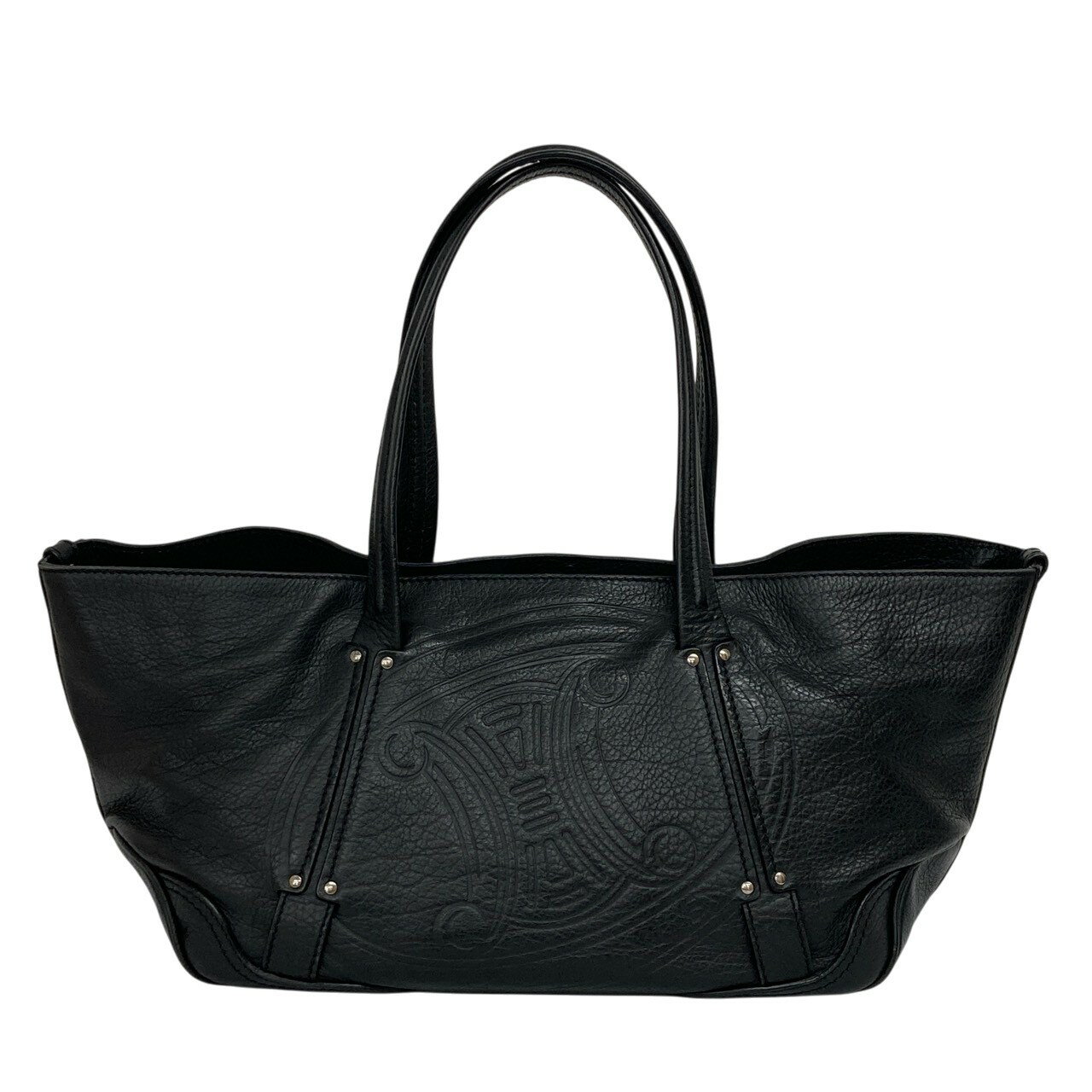Rakuten - CELINE/セリーヌ/トリオンフ/レザー/ショルダーバッグ/ブラック/ロゴ/レディース/RS1379