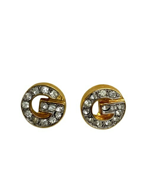 Rakuten - GIVENCHY/ジバンシー/Gロゴ/イヤリング/アクセサリー/ジバンシィ/ゴールドカラー/ラインストーン/レディース/FC3619