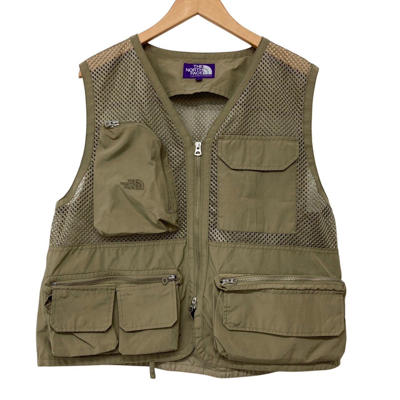 樂天商城 - 美品/THE NORTH FACE/ノースフェイス/パープルレーベル/メッシュ/ベスト/サイズL/NP2914N/メンズ/RS1479