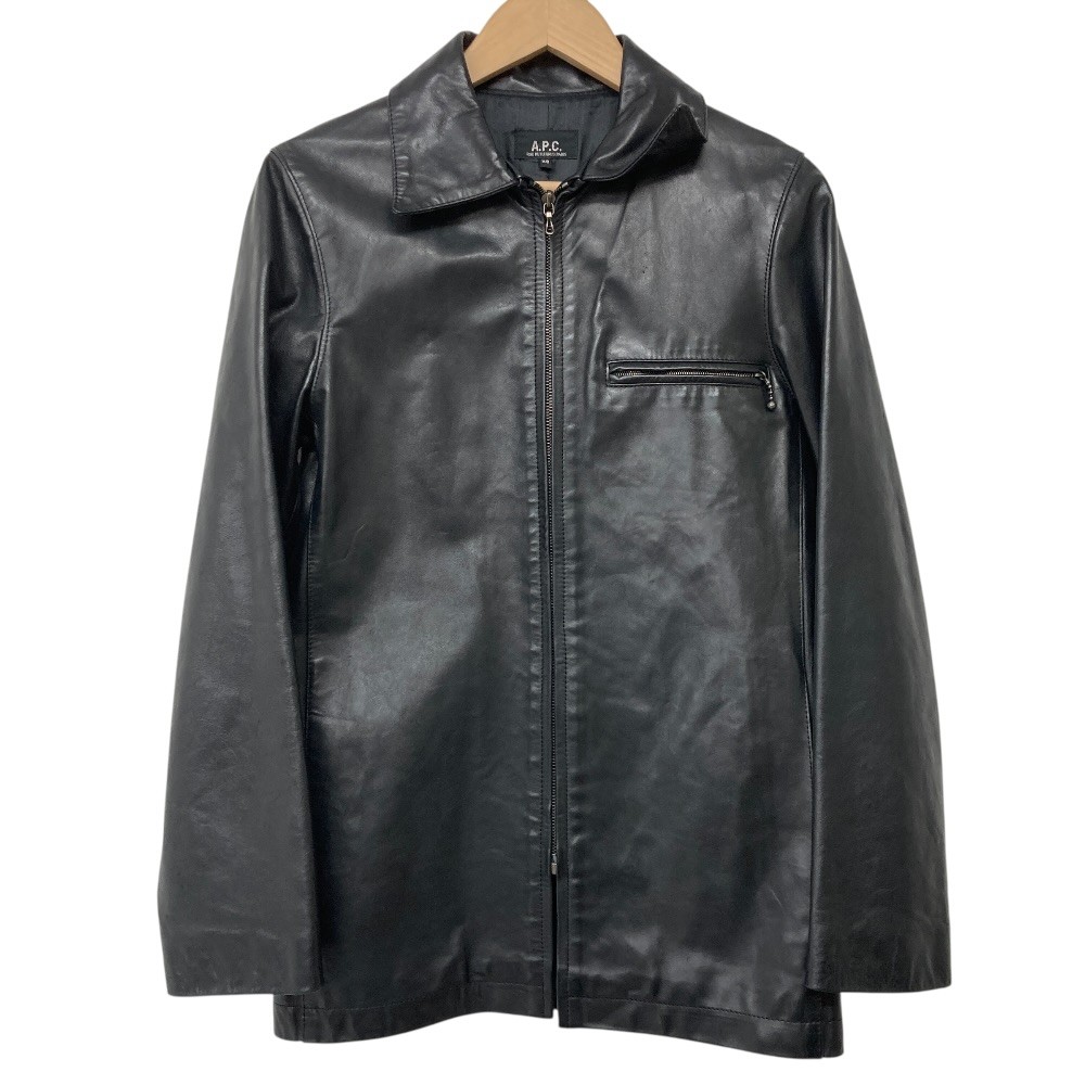 Rakuten - A.P.C/アーペーセー/馬革/ZIP/レザージャケット/サイズXS/フランス/レディース/RS1496