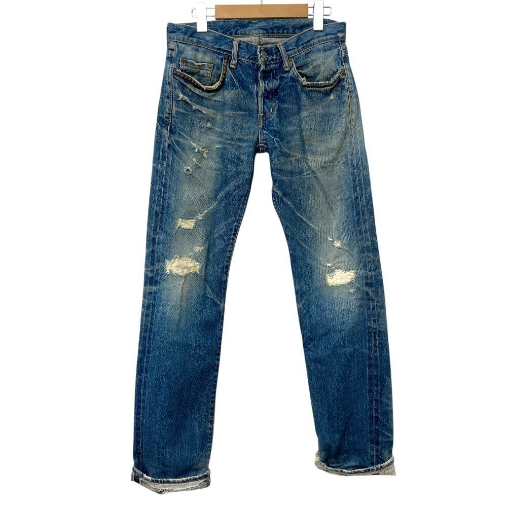 Rakuten - HYSTERIC GLAMOUR/ヒステリックグラマー/スタッズ/ダメージ加工デニム/サイズ30/メンズ/RS1501