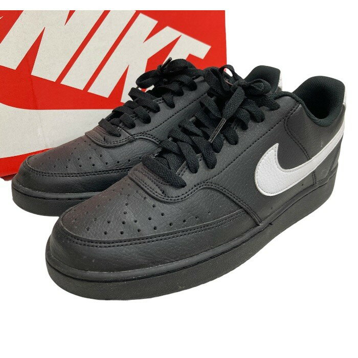 Rakuten - 美品/タグあり/NIKE/ナイキ/コートビジョンロー/スニーカー/FZ0630-010/ブラック×ホワイト/黒×白/28cm/メンズ/箱付き/FB4446
