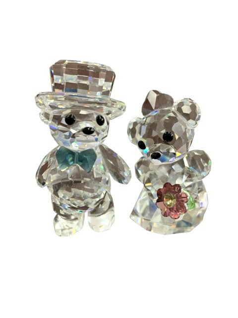 Rakuten - SWAROVSKI/スワロフスキー/ペア/熊の置物/あなたとわたし/クリスベア/FC3622