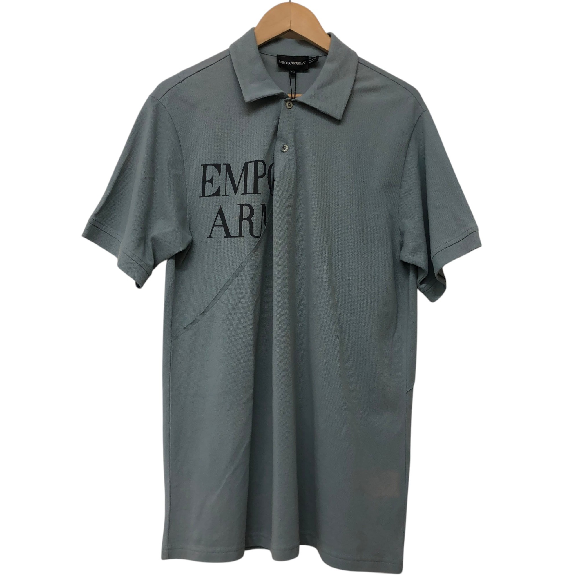Rakuten - EMPORIO ARMANI/エンポリオアルマーニ/ロゴプリントポロシャツ/サイズXXL/メンズ/RS1556