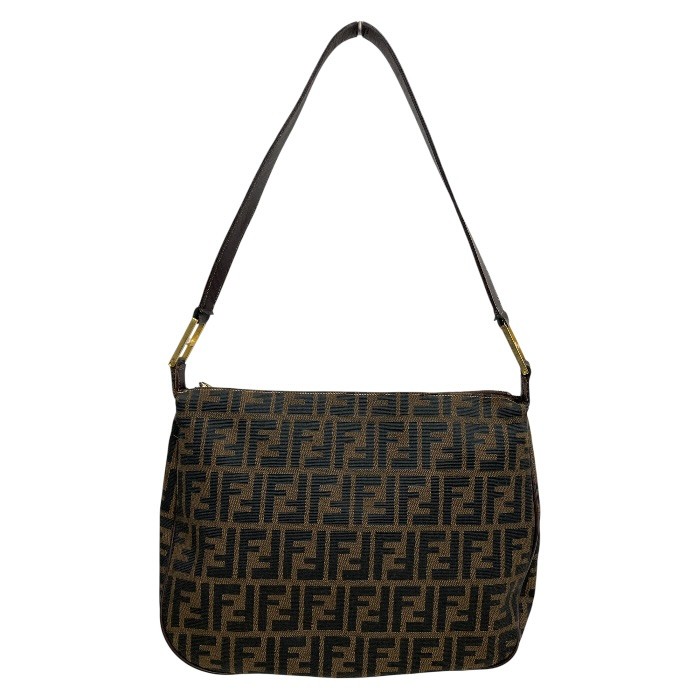 Fendi/フェンディ/ズッカ柄/ワンショルダーバッグ/キャンバス×レザー/ブラウン/レディース/FB4481