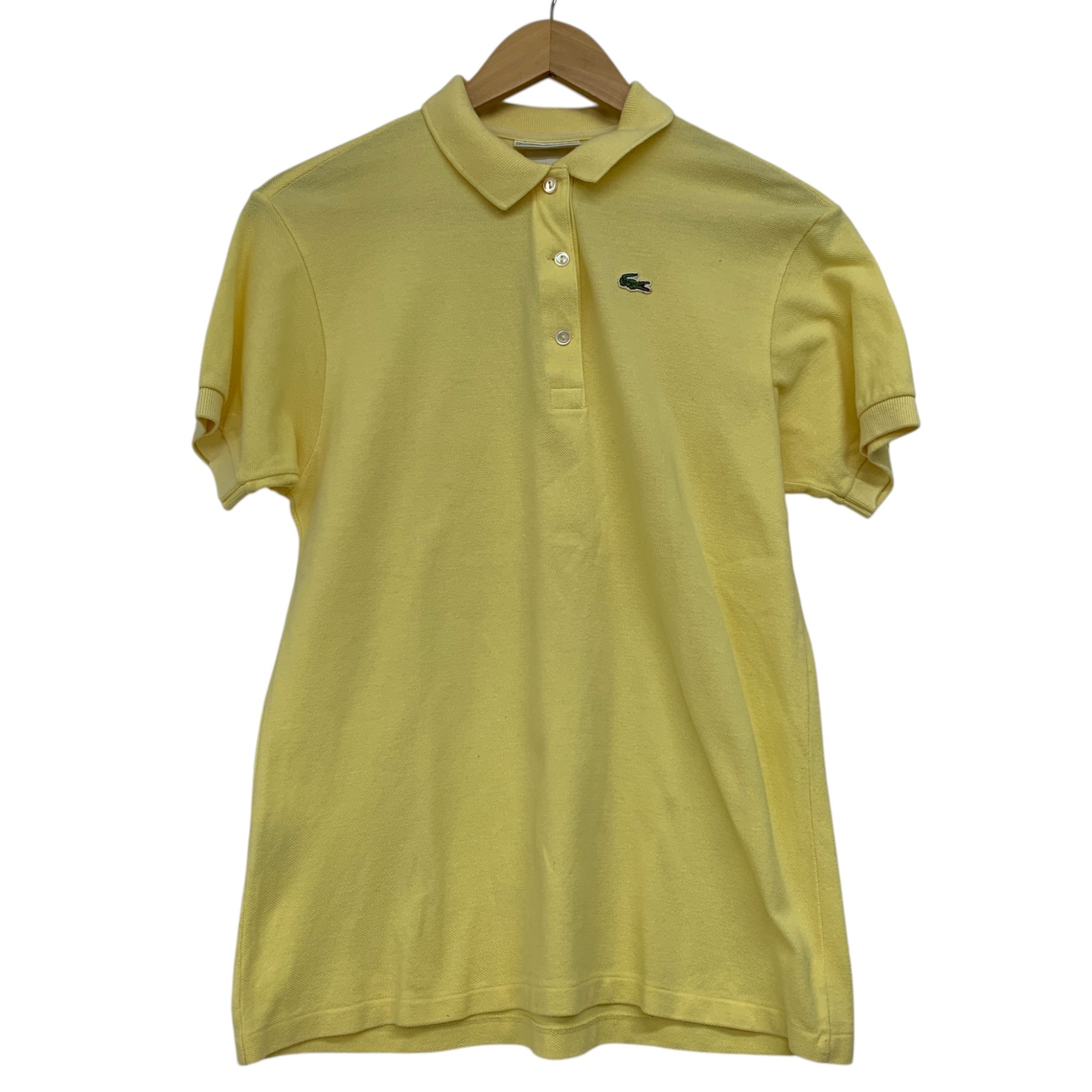 LACOSTE/ラコステ/フランス製/ポロシャツ/サイズ40/イエロー/レディース/RS2596