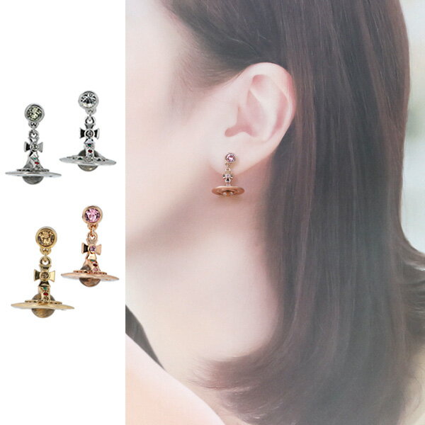【並行輸入品】 ヴィヴィアンウエストウッド ピアス Vivienne Westwood ヴィヴィアン レディース アクセサリー NEWプチオーブ NEW PETITE ORB 62020032 ブランド プレゼント 喜ばれるギフト