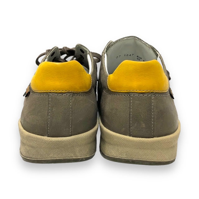 【MEPHISTO】メフィスト レザー スニーカー サイズ8 1/2 シューズ 靴 RA6786【中古】