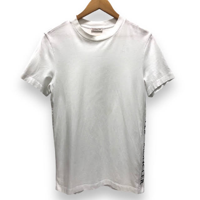 【MONCLER】モンクレール Tシャツ サイド刺繍 サイズS 男性用 メンズ トップス RA6879【中古】