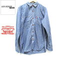 【eye JUNYA WATANABE MAN COMME des GARCONS × LEVIS】ジュンヤワタナベマン ギャルソン × リーバイス シャンブレーシャツ M 2012SS 男性用 メンズ 【中古】