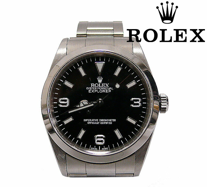 【ROLEX】ロレックス　エクスプローラーI　14270 P番【中古】