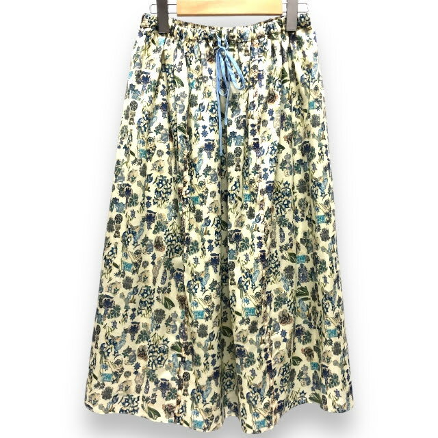 【MARNI】マルニ 総柄 コットン スカート サイズ38 イタリア製 ボトムス レディース RA7141【中古】