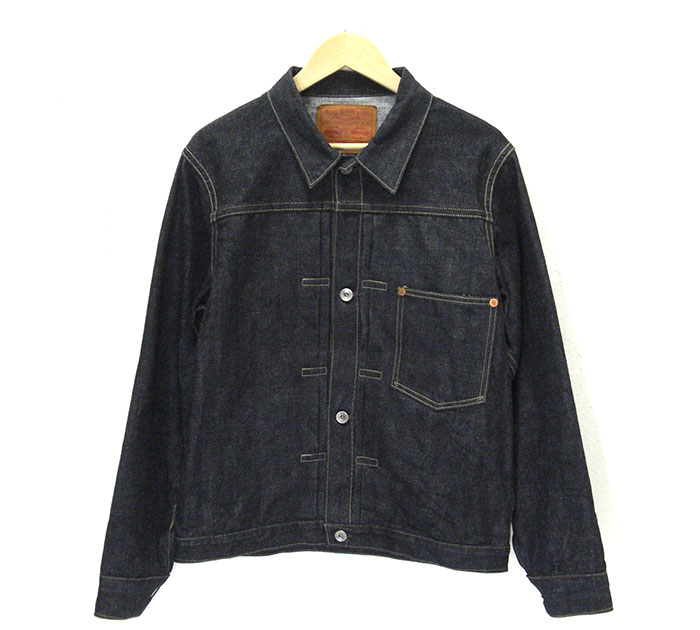 【REAL McCOY'S】リアルマッコイズ S003J Gジャン デニムジャケット 1st大戦モデル サイズ42 日本製 メンズ 男性用 RM2949【中古】のサムネイル