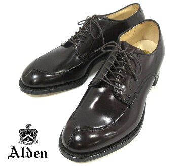 【ALDEN】オールデン #54321 Vチップ モディファイドラスト シェルコードバン サイズ7 1/2D ドレスシューズ 紳士靴 メンズ 箱 未使用 RM2531【中古】【新古品】