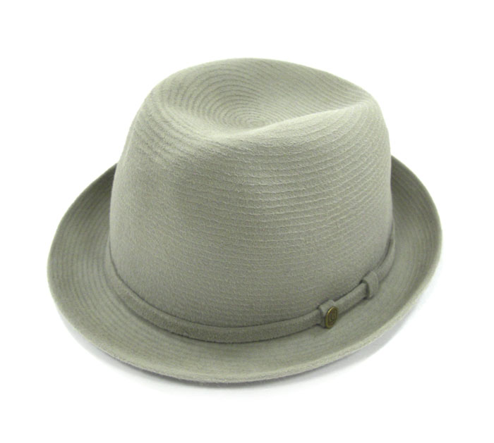 GUERRA 1855 グエラ 中折れハット ピュアフェルト 帽子 サイズ57 ハンドメイド メンズ 男性用 イタリア製 RM1673