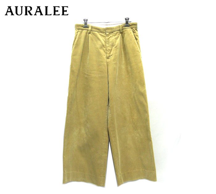 楽天市場】auralee ワイドスラックスの通販 楽天市場】auralee ワイドスラックスの通販