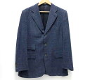 【ISAIA】イザイア リネン混 カシミア 3Bテーラードジャケット サイズ48 イタリア製 メンズ トップス RA5918【中古】