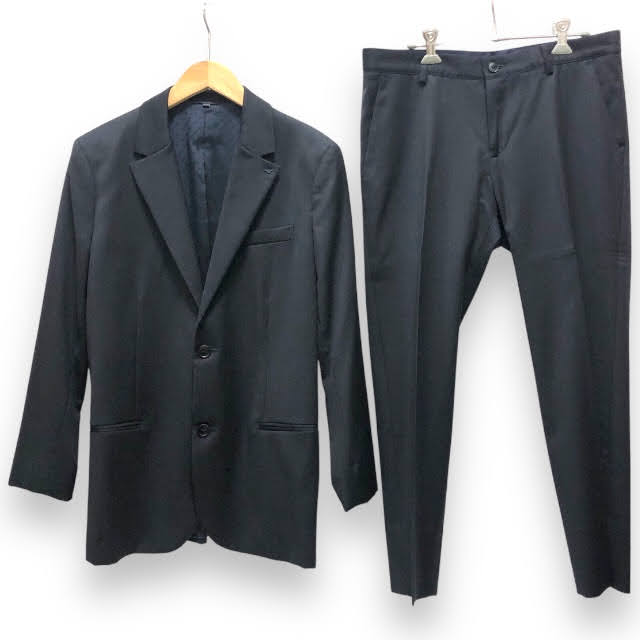 【EMPORIO ARMANI】エンポリオアルマーニ スーツ セットアップ ジャケット パンツ サイズ172CM 子供用 キッズ フォーマル RA7582【中古】
