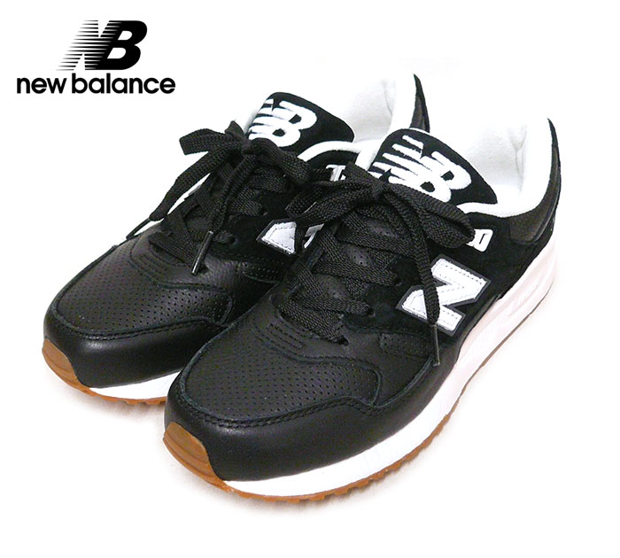 【new balance】ニューバランス スニーカー M530ATB 23.5cm ブラック×ホワイト 黒×白 ランニングシューズ ON3175【未使用品】【中古】